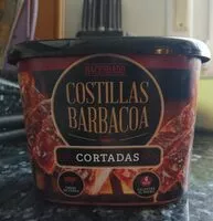 Mängden socker i Costillas barbacoa cortadas