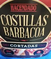 Mängden socker i Costillas barbacoa cortadas
