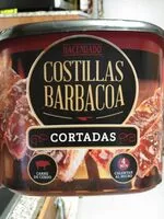 Mängden socker i Costillas barbacoa cortadas