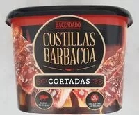 Mängden socker i Costillas barbacoa cortadas