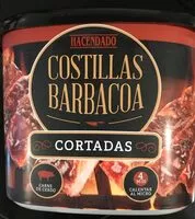 Mängden socker i Costillas Barbacoa