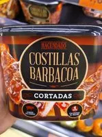 Mängden socker i Costillas barbacoa cortadas