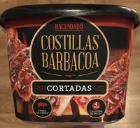 Mängden socker i Costillas barbacoa cortadas