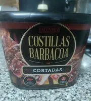 Mängden socker i Costillas barbacoa cortadas