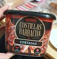 Mängden socker i Costillas barbacoa cortadas