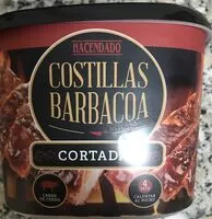 Mängden socker i Costillas a la barbacoa