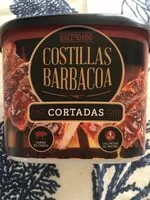 Mängden socker i Costillas barbacoa cortadas