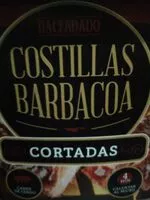 Mängden socker i Costillas barbacoa cortadas
