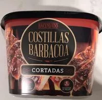 Mängden socker i Costilla BBq cortada