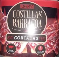 Mängden socker i Costilla BBQ Cortada