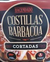 Mängden socker i Costillas barbacoa cortadas