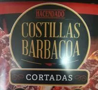 Mängden socker i Costillas barbacoa cortadas