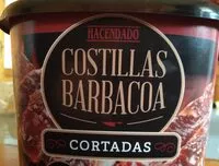 Mängden socker i Costillas barbacoa cortadas