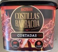 Mängden socker i Costilla BBQ Cortada