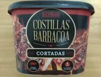 Mängden socker i Costillas barbacoa cortadas