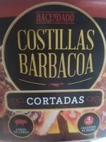 Mängden socker i Costillas barbacoa cortadas