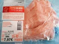 Mängden socker i Escalopines de salmon