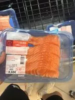 Mängden socker i Escalopines de salmon