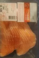 Mängden socker i Escalopines de salmón