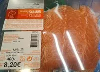 Mängden socker i Escalopines de Salmón