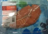 Mängden socker i Escalopines de salmon