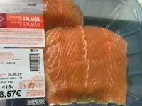 Mängden socker i Escalopines de salmon