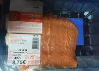 Mängden socker i Escalopines de salmon