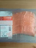 Mängden socker i Escalopines de salmón