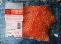 Mängden socker i Escalopines de Salmón