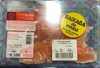 Mängden socker i Escalopines de salmon