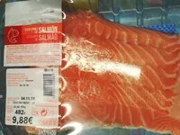 Mängden socker i Escalopines de salmon