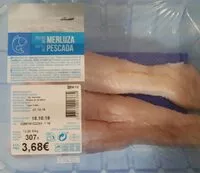 Mängden socker i Filetes de merluza