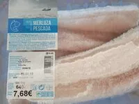 Mängden socker i Filetes de merluza