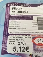 Mängden socker i Filetes de dorada