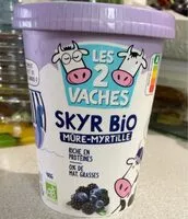 Mängden socker i Skyr bio Mure-Myrtille