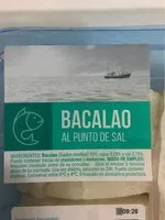Mängden socker i Bacalao al punto de sal