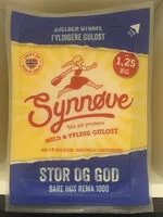 Mängden socker i Mild & Fyldig gulost