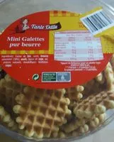 Mängden socker i Mini Galettes Pur Beurre