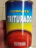 Mängden socker i Tomate triturado