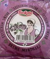 Mängden socker i Brebis myrtilles