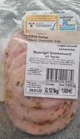 Mängden socker i Bauerngut Schinkenwurst mit Paprika