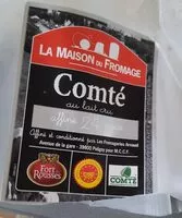 Mängden socker i Comté au lait cru affiné 24 mois