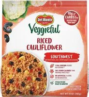 Mängden socker i Riced Cauliflower, Southwest