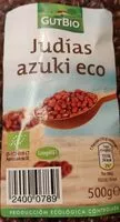 Mängden socker i Judías azuki eco