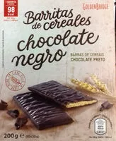 Mängden socker i Barritas de cereales chocolate negro
