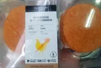 Mängden socker i Hamburguesa de Pollo y Zanahoria