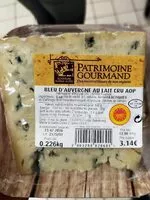 Mängden socker i Bleu d'Auvergne au lait cru aop