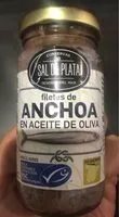 Mängden socker i Filetes de anchoa en aceite de oliva