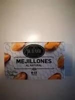 Mängden socker i Mejillones al natural