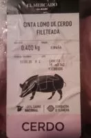 Mängden socker i Cinta lomo de cerdo fileteada